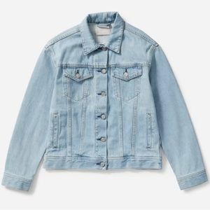 Everlane Denim Jacket Light Blue Wash size L